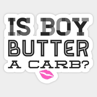 Boy Butter Carb Sticker